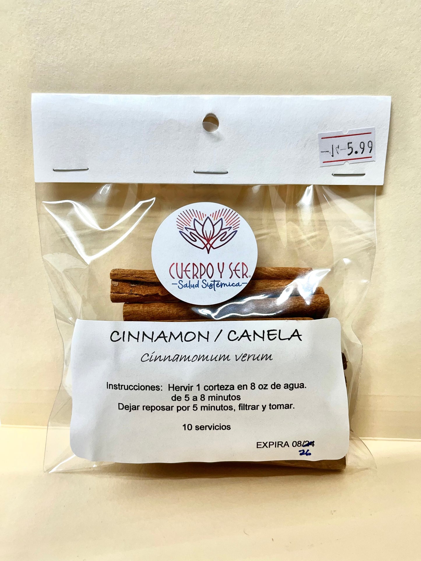 Cinnamon/Canela Tea